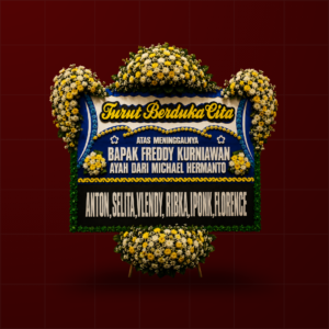 Bunga Papan Duka Cita 004